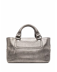 Сумка тоут 2010 го года с тиснением Céline pre-owned