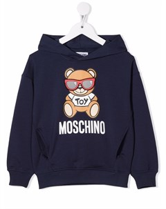 Худи с принтом Teddy Bear Moschino kids