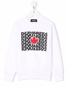 Толстовка с логотипом Dsquared2 kids