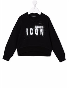 Толстовка Icon с логотипом Dsquared2 kids