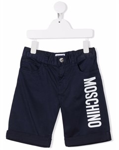 Шорты бермуды с логотипом Moschino kids