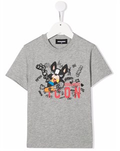 Футболка с принтом Icon Dsquared2 kids