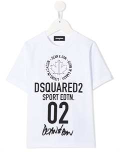 Футболка с логотипом Dsquared2 kids