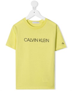 Футболка с логотипом Calvin klein kids