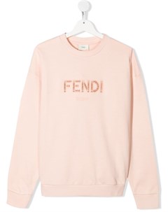 Толстовка с логотипом Fendi kids