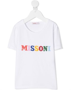 Футболка с логотипом Missoni kids