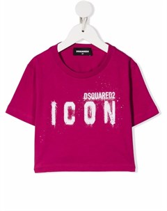 Футболка с логотипом Dsquared2 kids