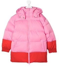 Пуховик с логотипом Stella mccartney kids