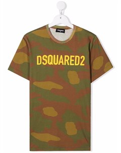 Футболка с логотипом Dsquared2 kids