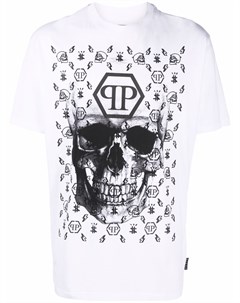 Футболка с графичным принтом Philipp plein