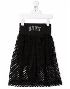 Юбка с вышитым логотипом Dkny kids