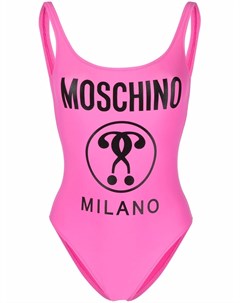 Купальник с логотипом Moschino