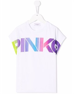 Футболка с логотипом Pinko kids