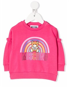 Толстовка с логотипом Moschino kids