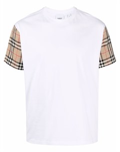 Футболка с рукавами в клетку Vintage Check Burberry