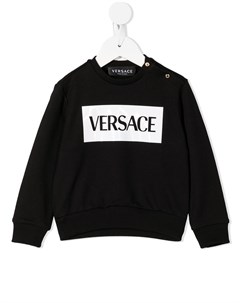 Толстовка с логотипом Versace kids