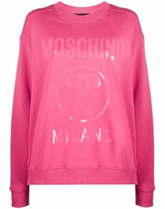 Толстовка с логотипом Moschino