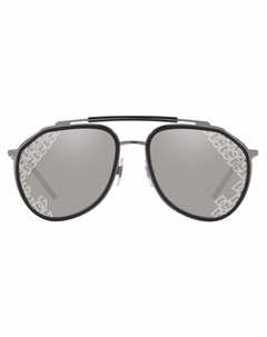 Солнцезащитные очки авиаторы с логотипом DG Dolce & gabbana eyewear