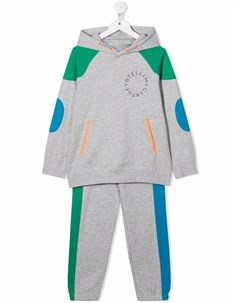 Спортивный костюм в стиле колор блок Stella mccartney kids