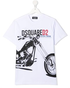 Футболка с принтом Dsquared2 kids