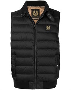 Стеганый жилет с нашивкой логотипом Belstaff