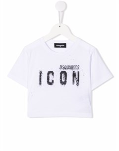 Футболка с логотипом Icon Dsquared2 kids