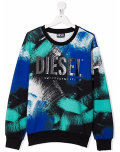 Толстовка с логотипом Diesel kids