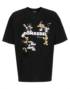 Футболка с логотипом Domrebel