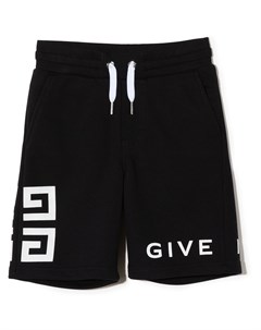 Спортивные шорты с логотипом Givenchy kids