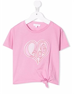 Футболка с логотипом Chloé kids