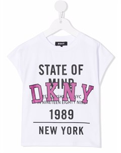 Футболка с логотипом Dkny kids