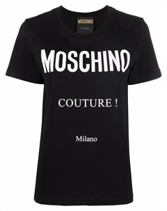 Футболка с логотипом Moschino