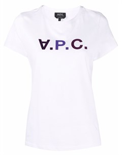 Футболка с логотипом A.p.c.