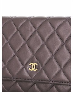 Стеганая сумка с логотипом CC Chanel pre-owned