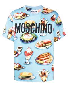 Футболка с графичным принтом Moschino