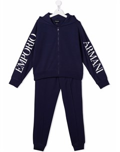 Спортивный костюм с логотипом Emporio armani kids