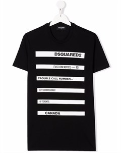 Футболка с логотипом Dsquared2 kids