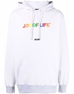 Худи с вышивкой Joy Of Life Msgm