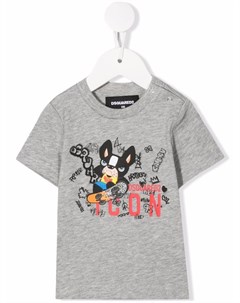 Футболка с принтом Dsquared2 kids