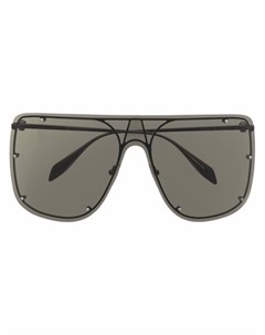 Солнцезащитные очки в массивной оправе Alexander mcqueen eyewear