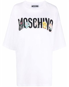 Футболка с логотипом Moschino