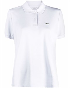 Рубашка поло с нашивкой логотипом Lacoste