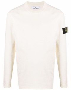 Джемпер с нашивкой логотипом Stone island