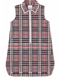 Платье в клетку Chequerboard Burberry kids