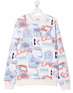 Толстовка с логотипом Kenzo kids