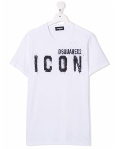 Футболка с логотипом Dsquared2 kids