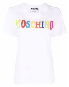 Футболка с логотипом Moschino