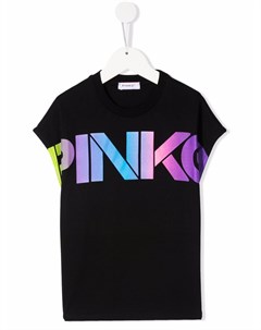 Футболка с логотипом Pinko kids