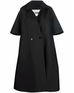 Двубортное пальто Jil sander