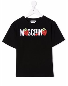 Декорированная футболка Moschino kids